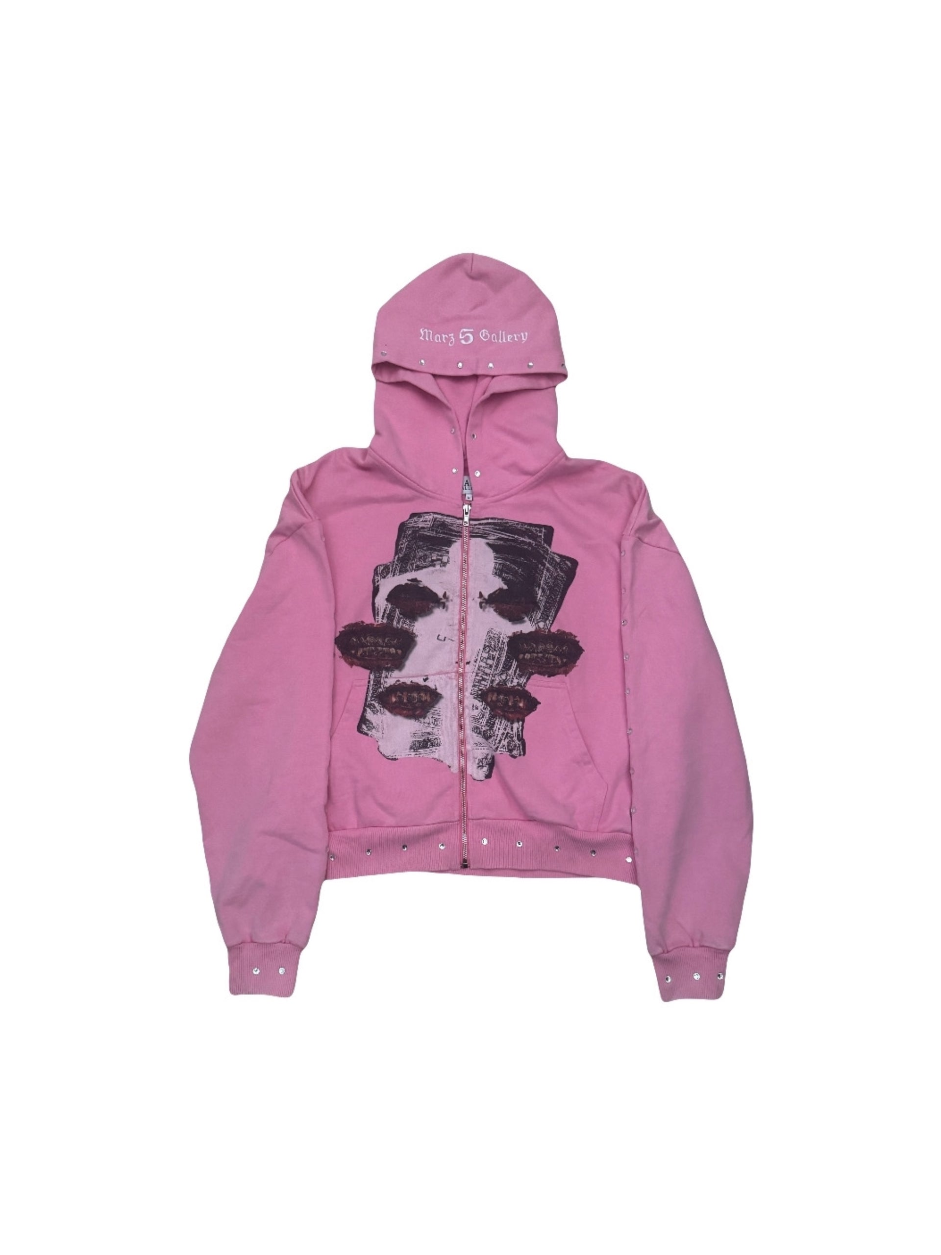 Pink Money Martyr Hoodie
